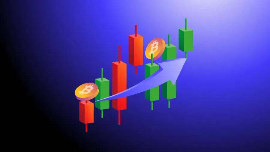 Ilustrasi platform Pluang - investasi kripto, saham, dan emas